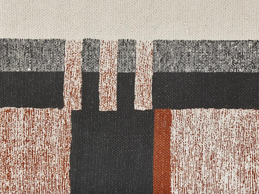 Bavlnený koberec 140 x 200 cm viacfarebný KAKINADA Beliani
