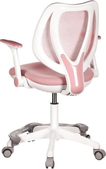 Detská otočná stolička ružová KA-C806 PINK