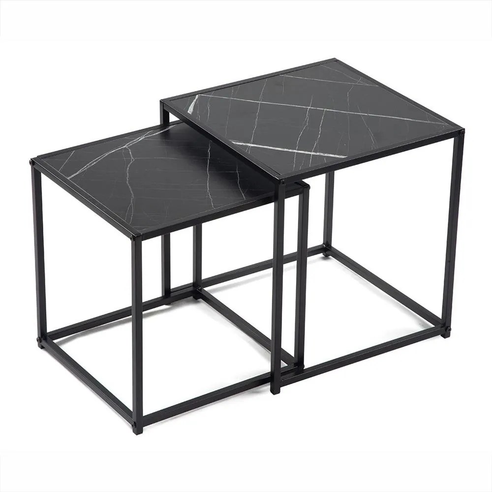 Set 2ks odkladacích stolíkov AVENBERG MARBELLA