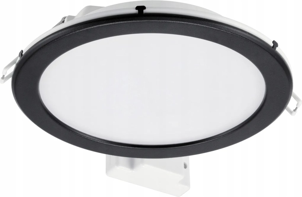 PHILIPS Okrúhly čierny rám 150mm pre panely 176,5mm 12W - dekoratívne