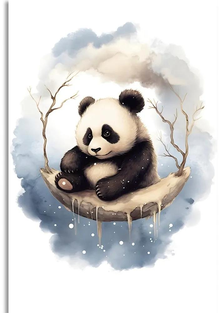 Obraz zasnená panda - 60x90