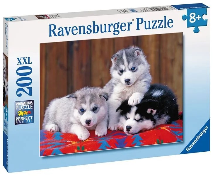 Ravensburger Puzzle Šteniatka Husky 200 XXL dielikov