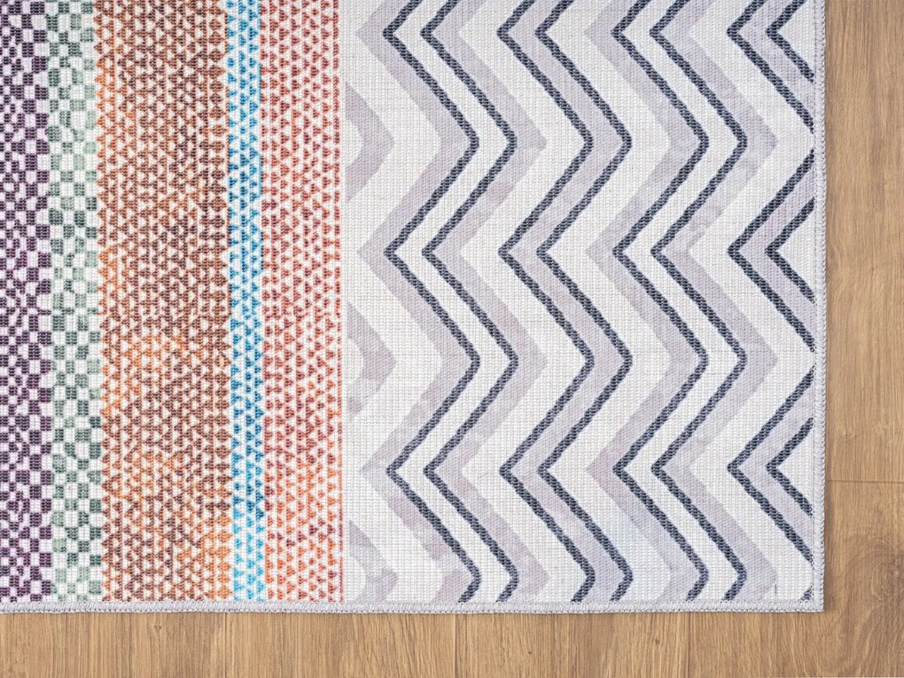 My Flair, Kusový koberec Vici CA30022 grau – na von aj na doma, 160x230, viacfarebná, chodba / predsieň