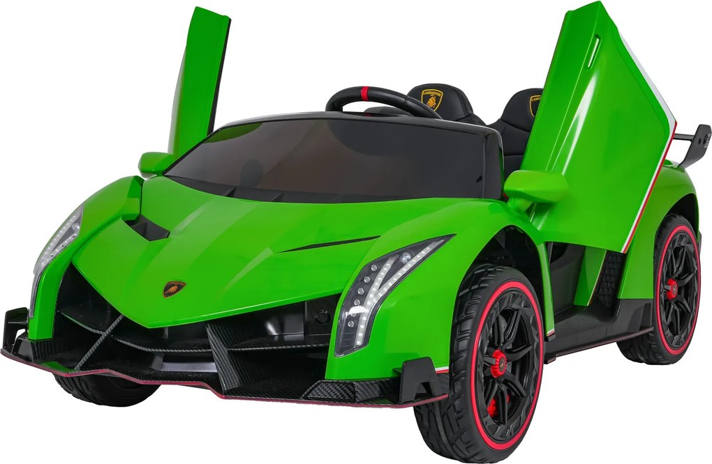 Ramiz Lamborghini Veneno vozidlo Zelená