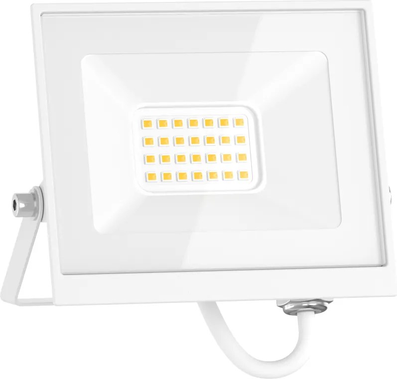 Mexen Luxpro+ LED reflektor, 20W, studená - 6500K, 2200 lm, biela - L231-020-65-20