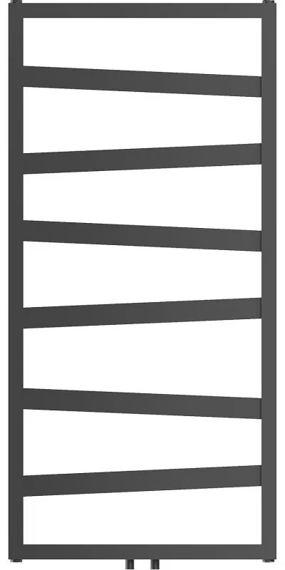 Mexen, Mexen Zoom dekoratívny kúpeľňový radiátor 1100 x 530 mm, 376 W, antracit - W130-1100-530-00-66
