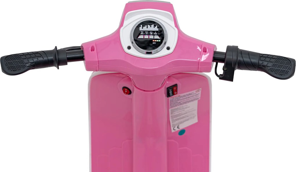 Ramiz Vozidlo Scooter Retro 23 Ružová