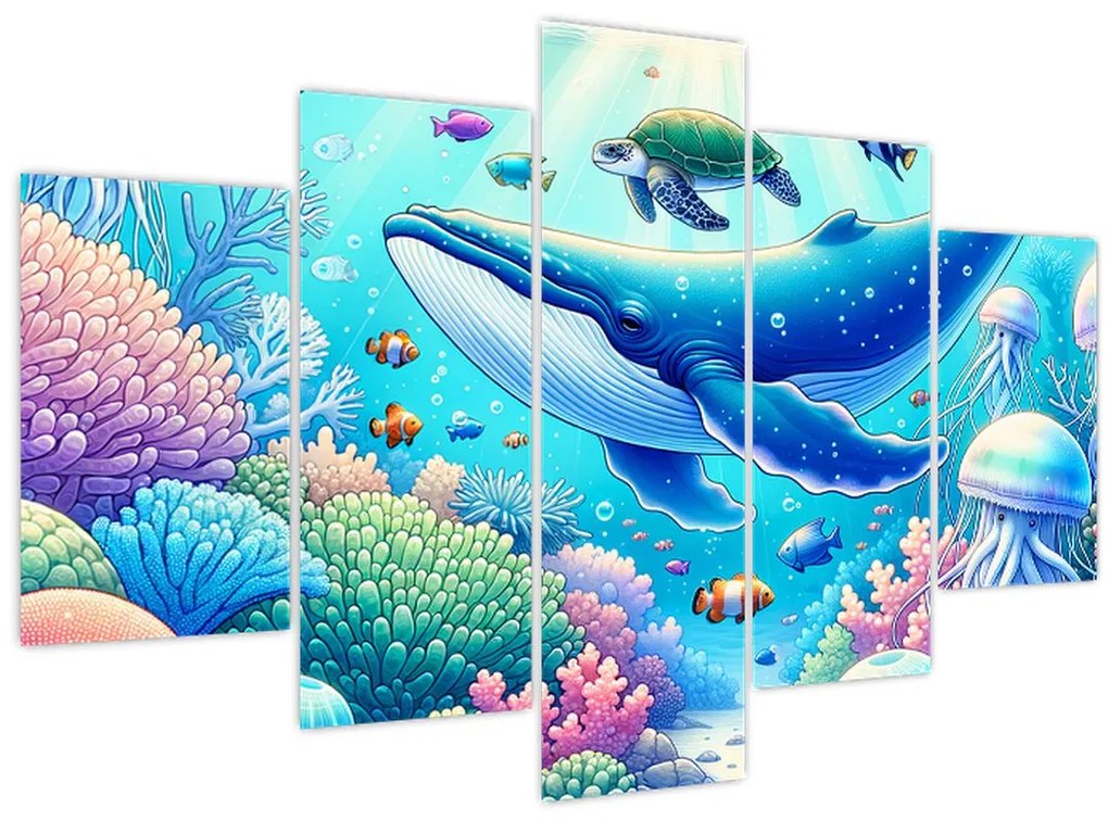 Obraz – Podvodný svet (150x105 cm)
