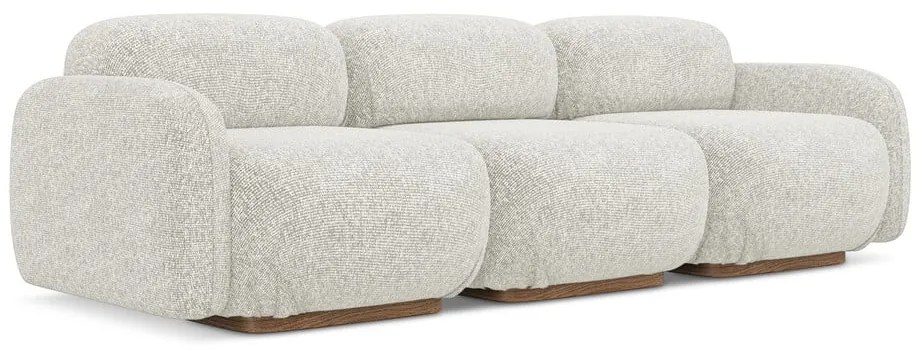 Krémovobiela pohovka 270 cm Ailani – Makamii