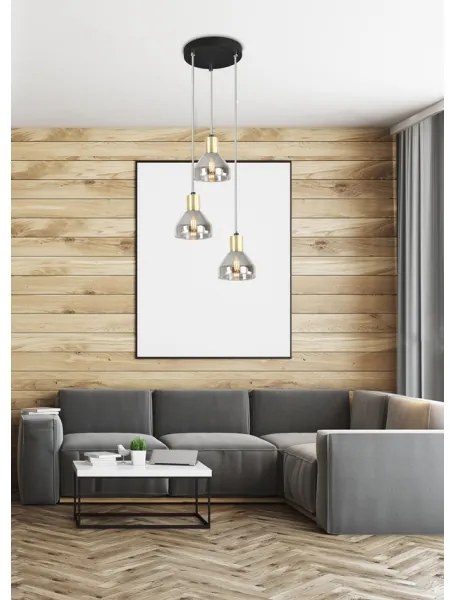 Luster na lanku GREGORY 3xE14/40W/230V