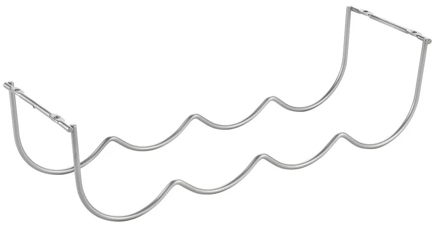 Nástenný kovový stojan na víno na 4 fľaše My-Bottle – Metaltex