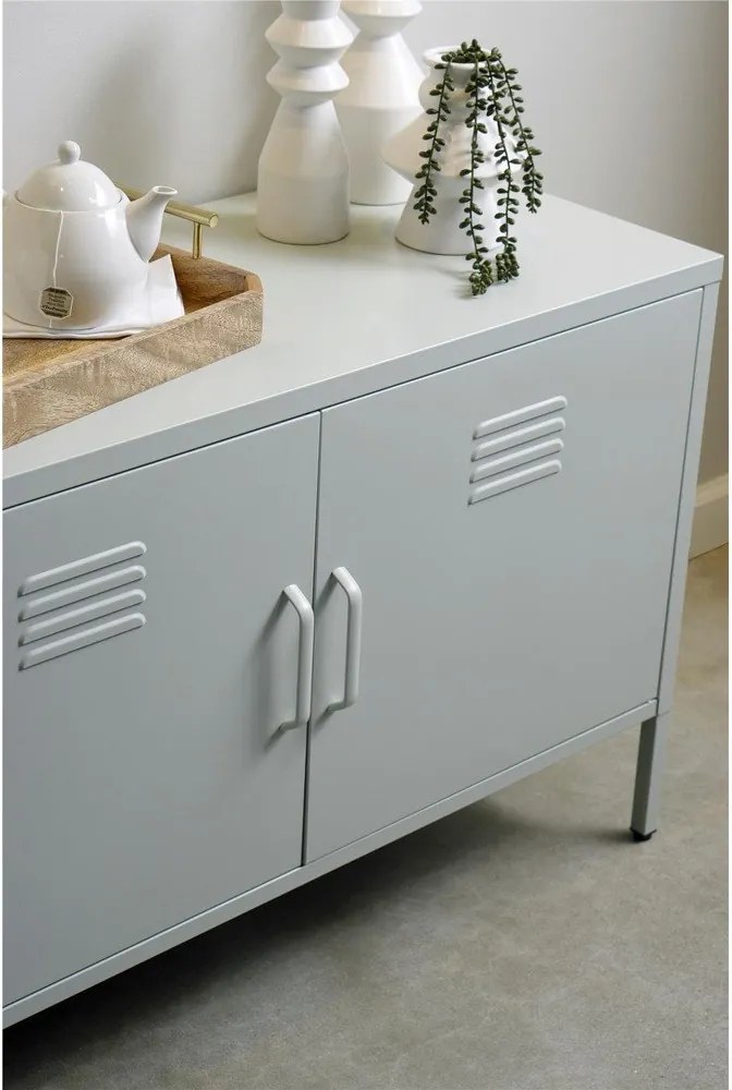 Zelená kovová skrinka 100x64x40 cm Mission District – Støraa