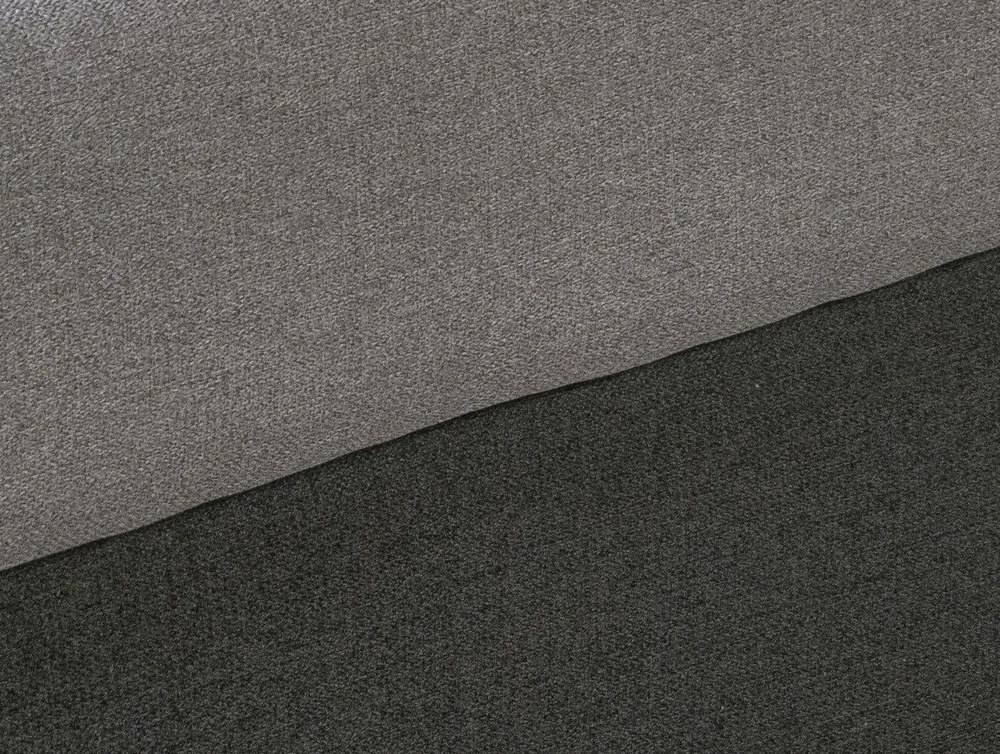 Posteľ Ormea 88x202 cm, sivo-hnedá/tmavo šedá látka