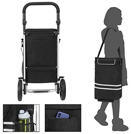 Nákupný vozík SONGMICS KST03BK