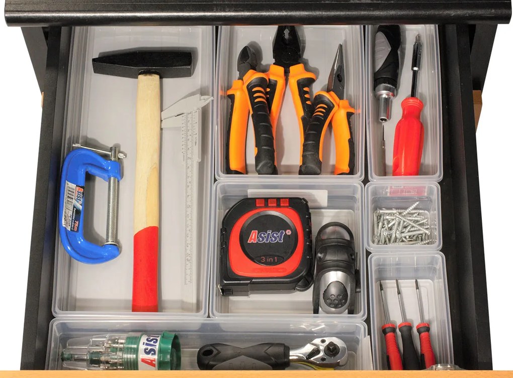 Curver Úložný box Sistema 1 - 7,5x7,5x5,0cm sivý