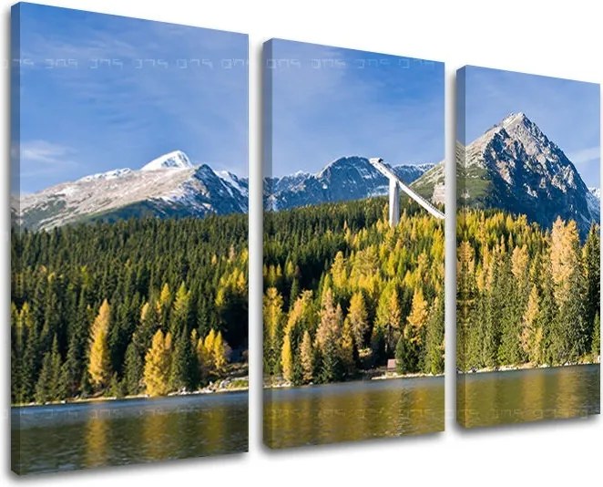 Obraz na stenu 3 dielny SLOVENSKO SK004E30