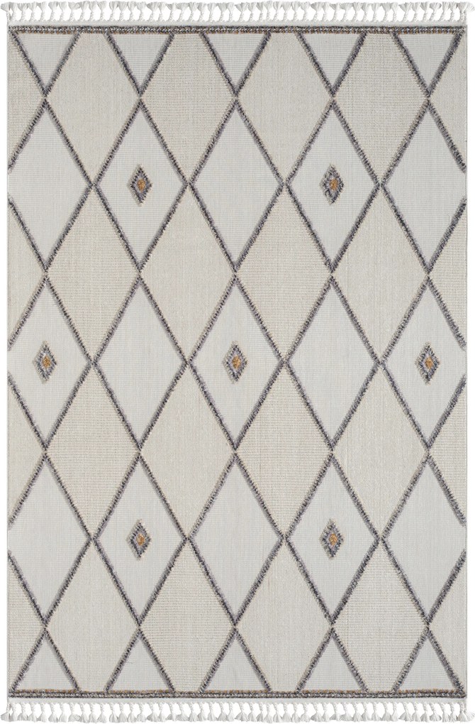 My Flair, Kusový koberec Luana 2 beige, 200x290, béžová, chodba / predsieň