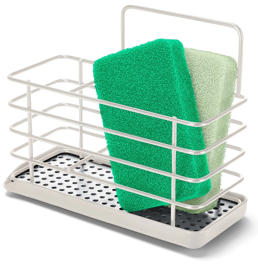 Kovový stojan na potreby na umývanie riadu