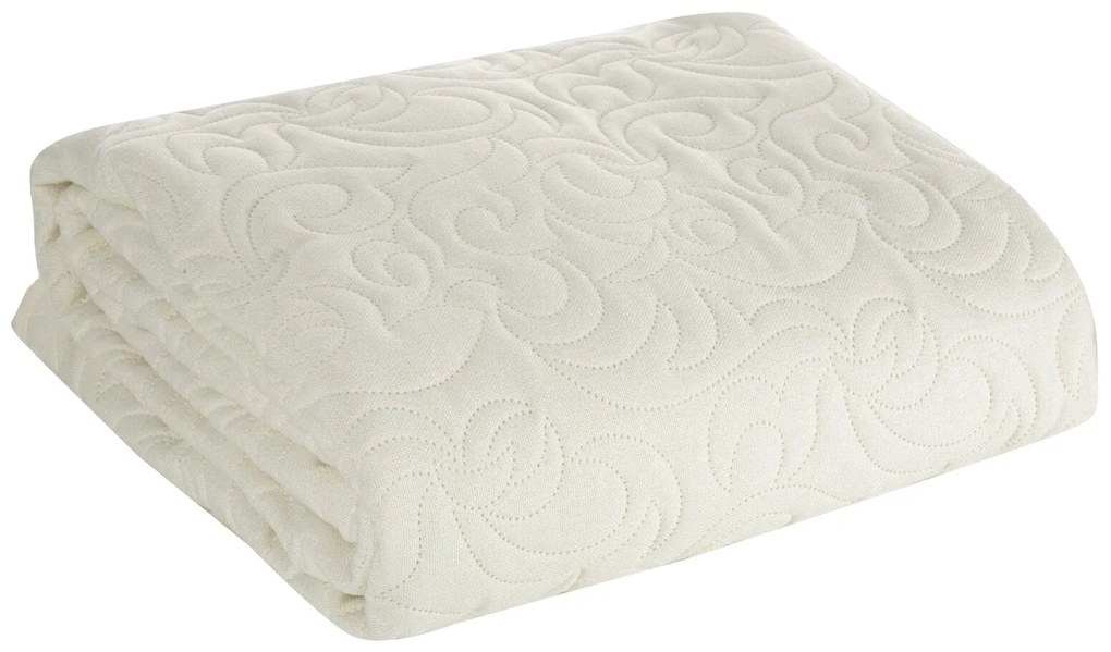 PREHOZ NA POSTEĽ LEN 4 220X240 CM KRÉMOVÁ