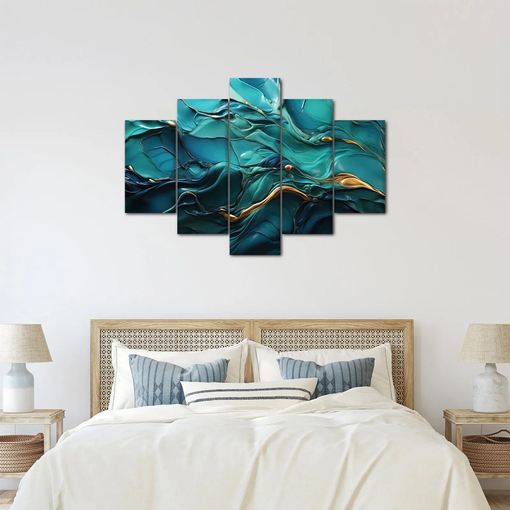 Obraz - Abstraktné textúry (150x105 cm)