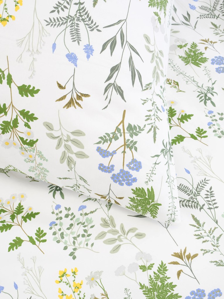 Predĺžené saténové obliečky - Bianca biela