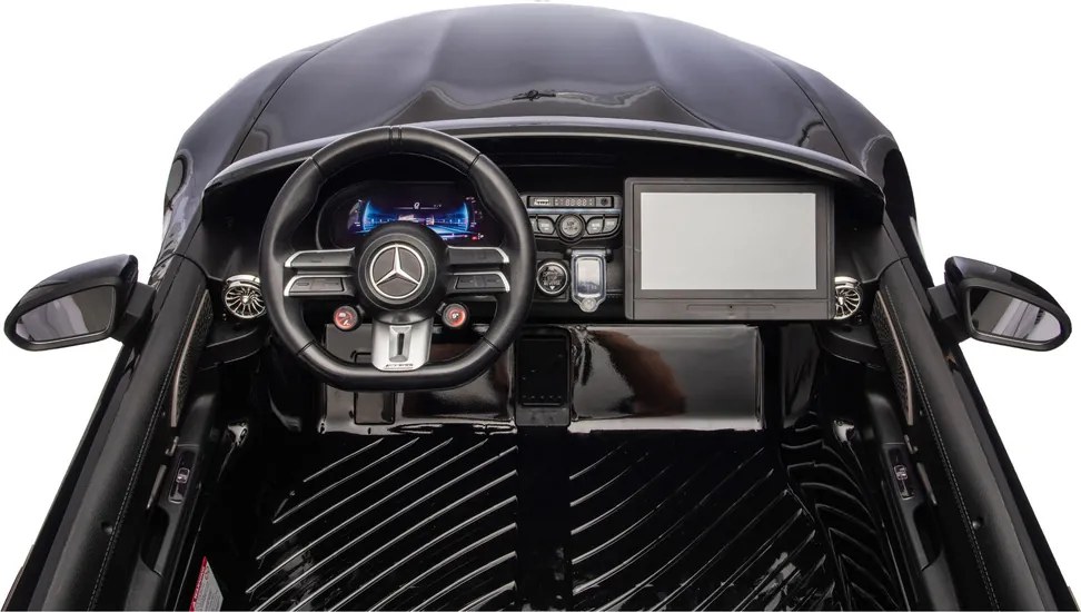 LEAN CARS Elektrické autíčko Mercedes GT63 AMG DK-GT63 24V LCD tichý motor čierne
