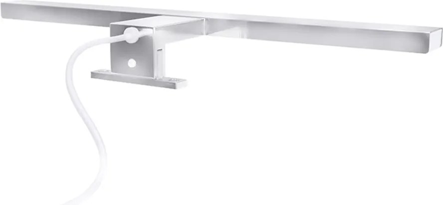 Mereo Mereo, Led kúpeľňové osvetlenie nad zrkadlo, strieborné, 40 cm, 7 W, 455 lm, 4000 K, IP44, 230 V, MER-CN700G40