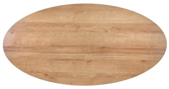 Konferenčný stolík CAROLINA 41x120 cm zlatý dub/čierna