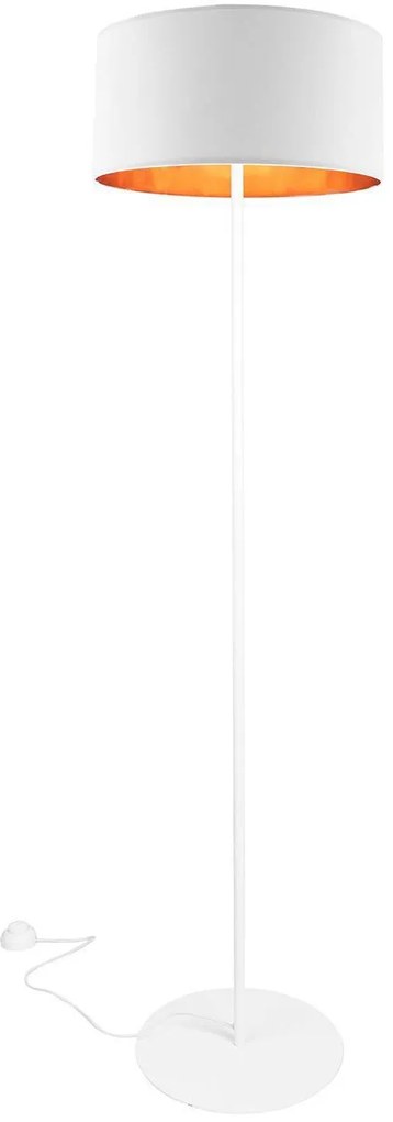 Stojacia lampa Shade, 1x textilné tienidlo (výber zo 4 farieb), (výber z 3 farieb konštrukcie), (fi 40cm), g