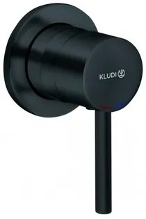 Sprchová batéria Kludi Bozz bez podomietkového telesa čierna 389253976