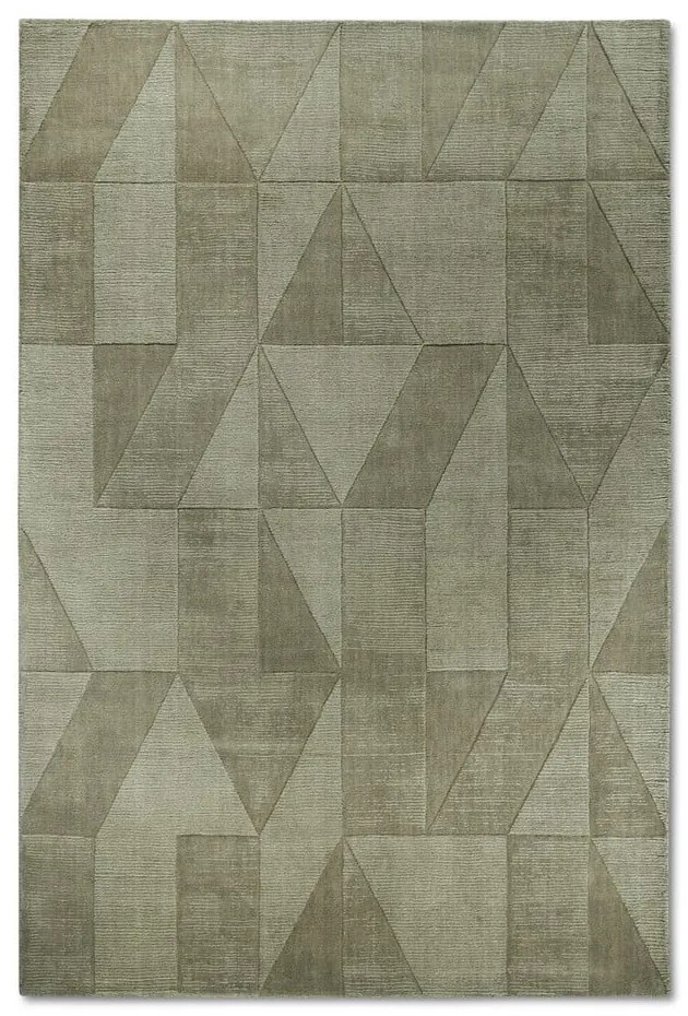 Zelený ručne tkaný vlnený koberec 80x150 cm Ursule – Villeroy&amp;Boch