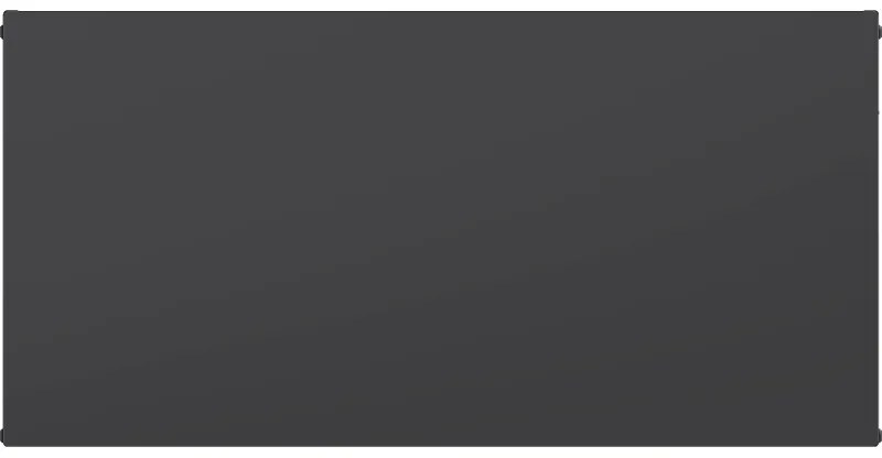 Mexen, Plochý panelový radiátor Mexen CF22 600 x 1200 mm, bočné pripojenie, 1899 W, antracit - W422F-060-120-66