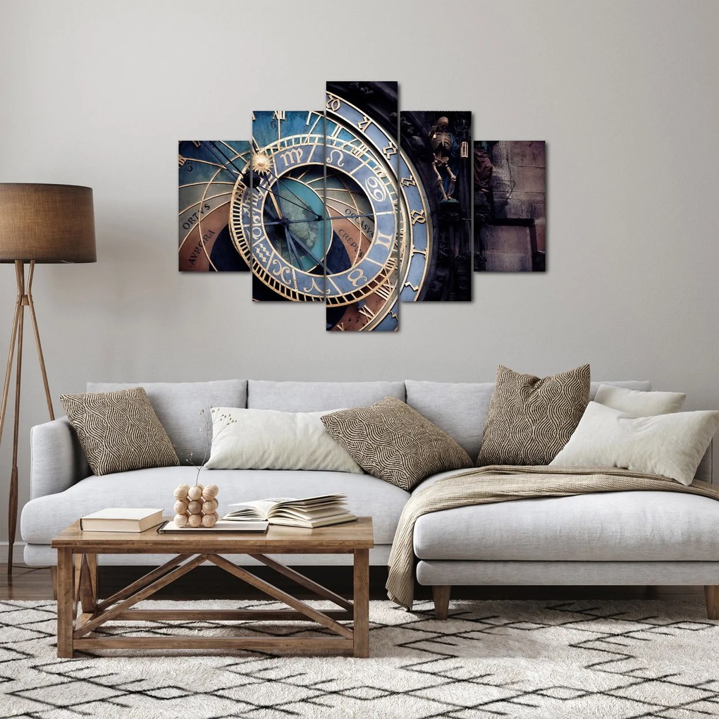 Obraz - Orloj, Praha (150x105 cm)