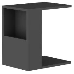 Odkladací stolík KAREN 50x40 cm antracit