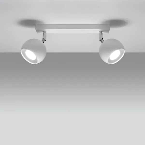 Sollux SL.0438 - Stropné bodové svietidlo OCULARE 2xGU10/10W/230V