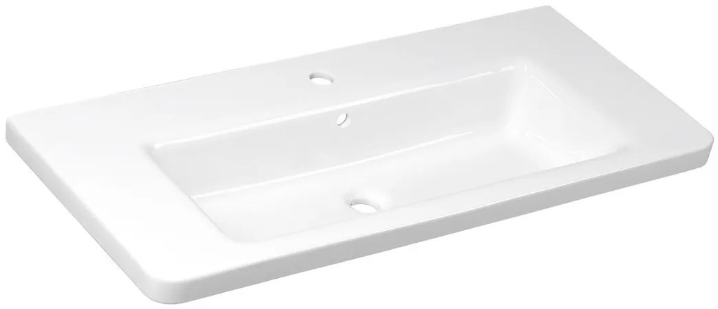 Sapho Sapho, CITY keramické umývadlo hranaté 100x18x45cm, KE100