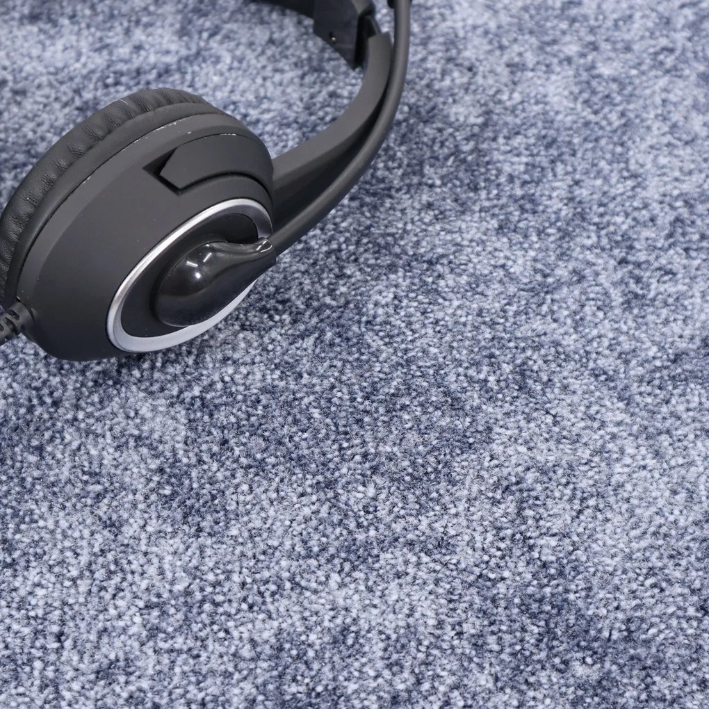 ITC, Koberec metráž Serenade 074, na mieru, šíře 4m,5m, modrá, filc, chodba / predsieň