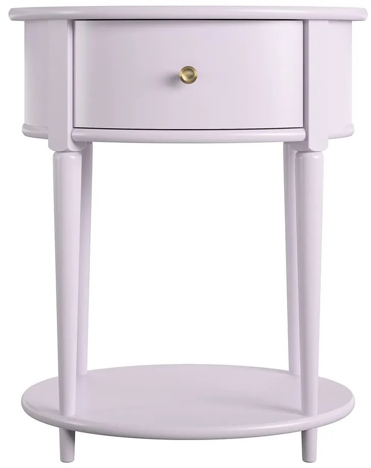 Nočný stolík v levanduľovej farbe Aurora – Støraa