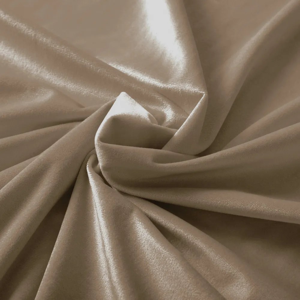 Biante Zamatový prehoz na posteľ Velvet Prémium SVP-034 Kávovo hnedý 140x200 cm