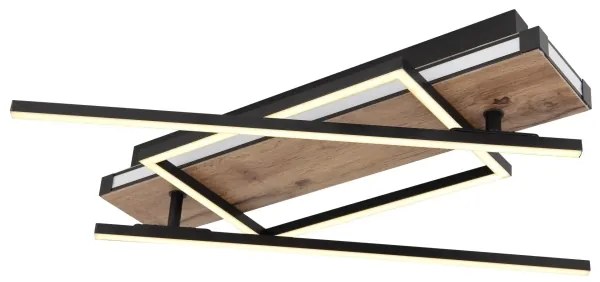 Globo 67299D3 - LED stropné svietidlo COLLI LED/40W/230V béžová/čierna