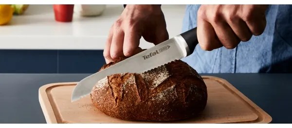 Tefal - Sada kuchynských nožov s blokom ICE FORCE 4 ks