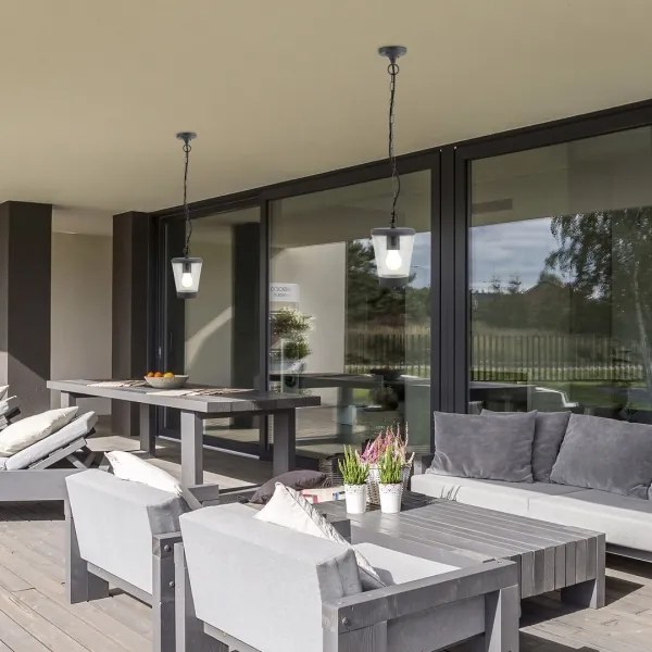 Rabalux 7268 - Vonkajší luster na reťazi SAVANO 1xE27/40W/230V IP44