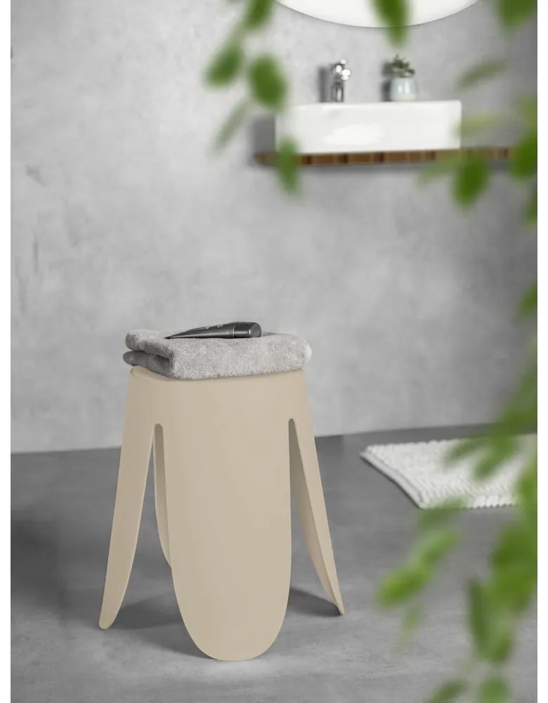 Béžová plastová stohovateľná stolička Comiso – Wenko