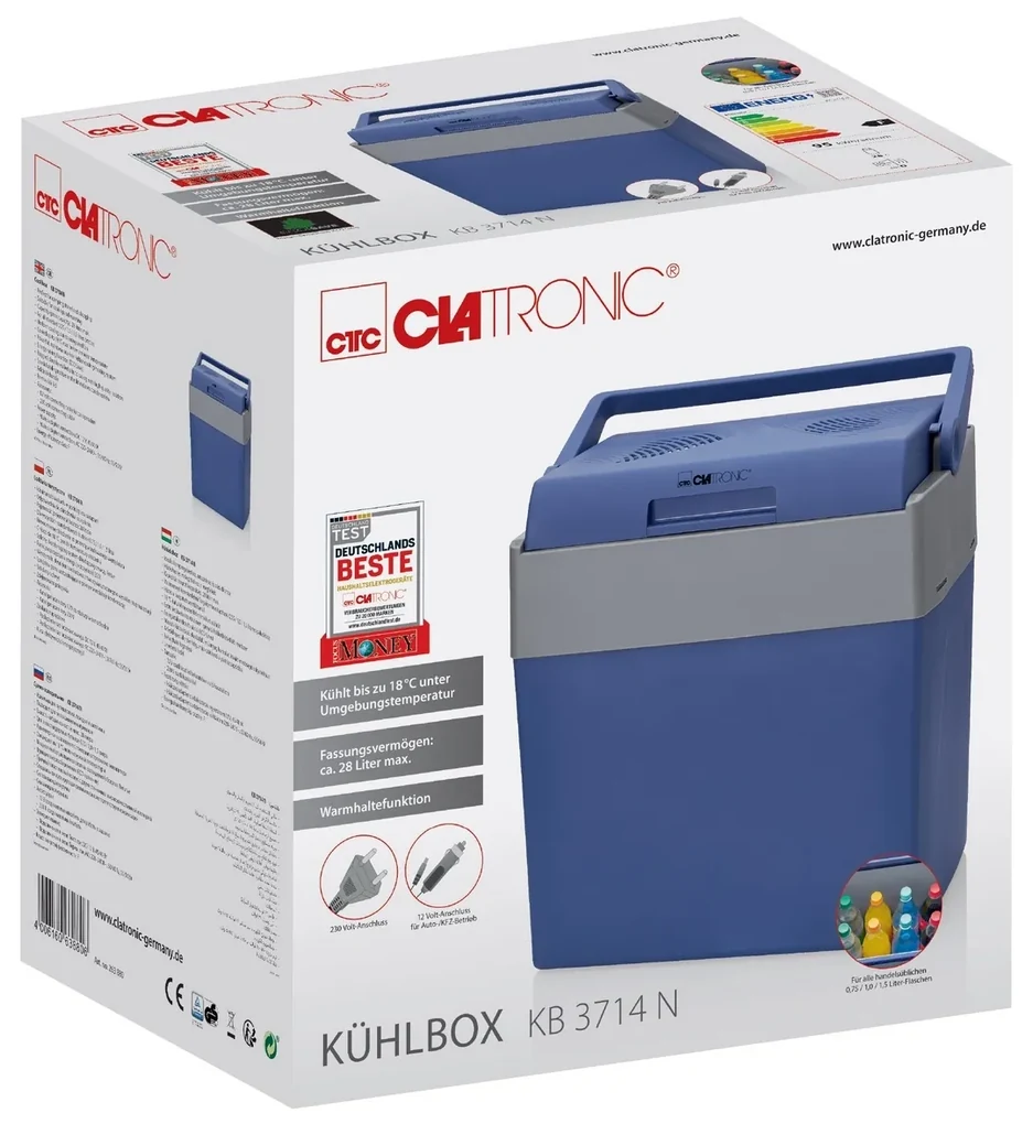 Clatronic KB 3714 chladiaci box 28 l