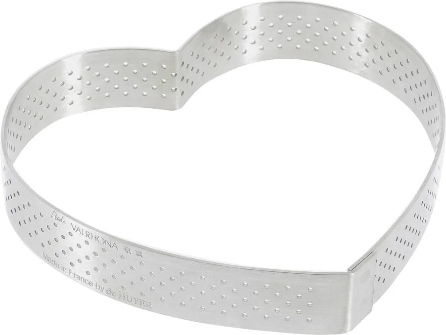 De Buyer 3099.51 Perfor. rám srdce 12 cm, nehrdz. oceľ, 12 cm