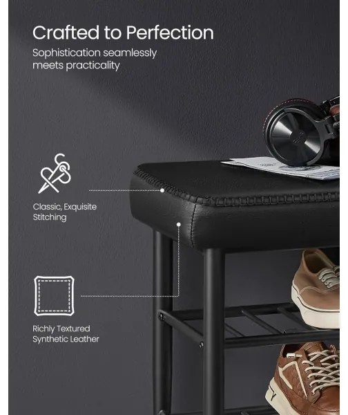 Botník ANDOR čierny