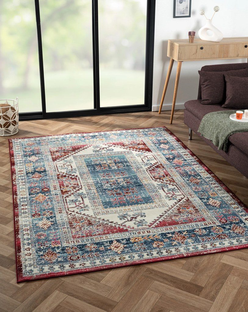 Kusový koberec Elfi 1 CA40001 blau, 170x240, viacfarebná, chodba / predsieň, My Flair