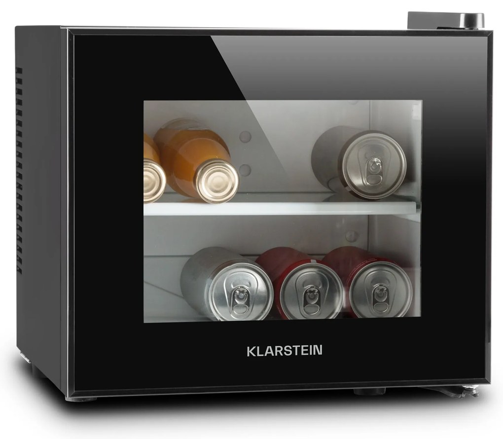Klarstein Happy Hour, mini chladnička, 10 l, energet. trieda B, 65 W, čierna