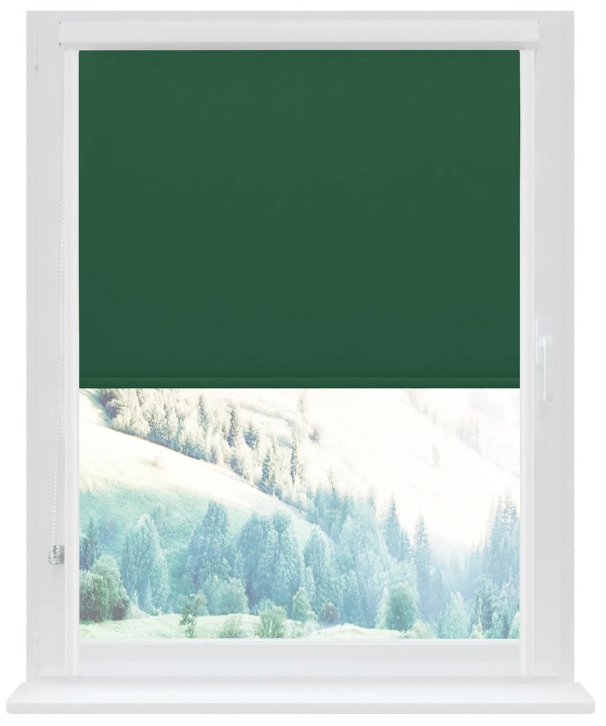 Dekodum Klasická mini roleta v bielej kazete, farba látky Fleece Šířka (cm): 64, Dĺžka (cm): 150, Strana mechanizmu: Práva