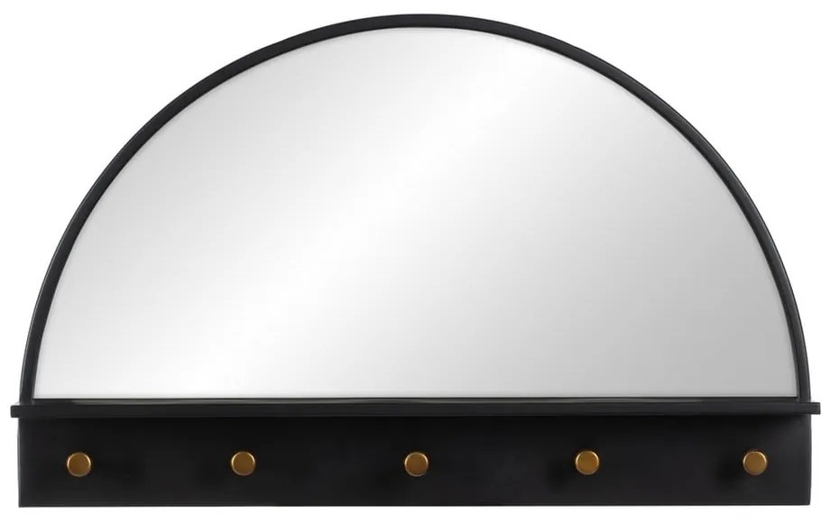 Nástenné zrkadlo s vešiakom 69x43 cm – Ixia